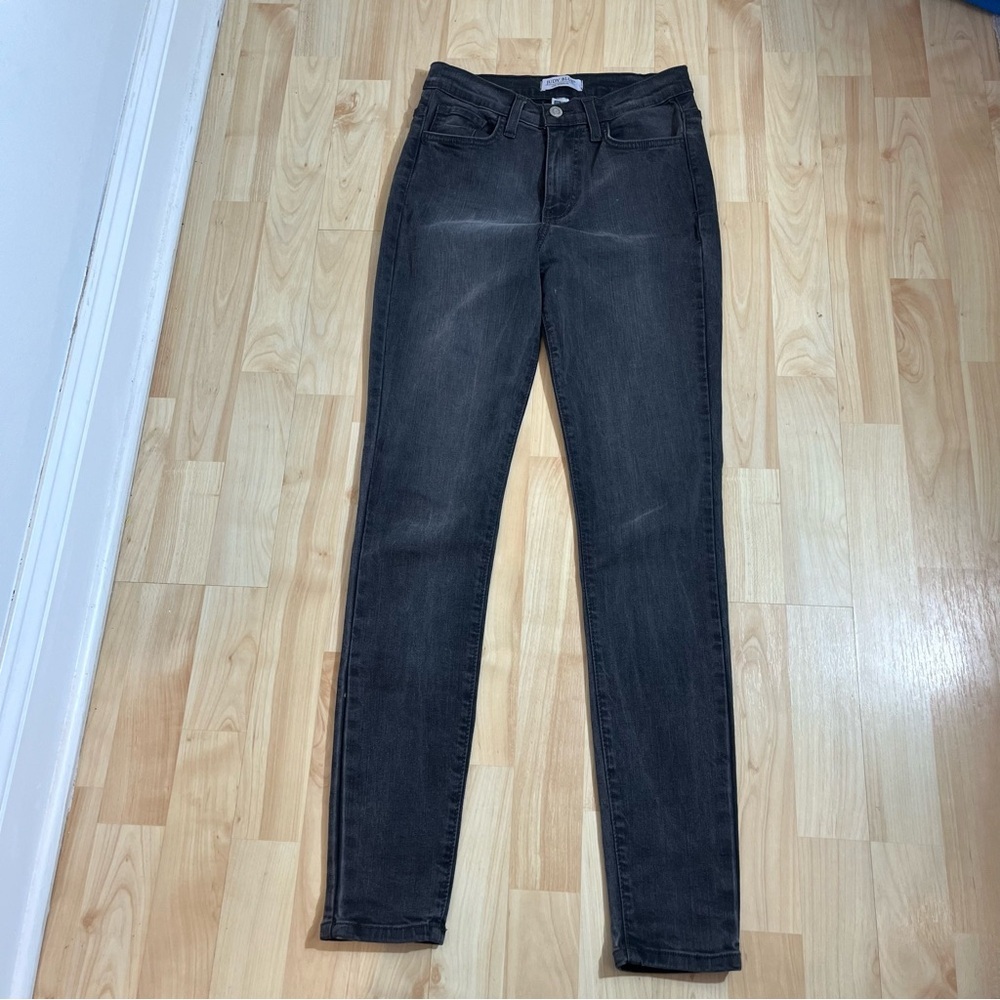 Judy Blue Womens Black Wash Skinny High Waisted Denim Jeans Size 5/27